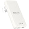 EZQuest UltraSlim 70W GaN II Dual USB-C PD Wall Charger (White)