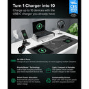 Plugable PS-10CC USB-C Power Delivery 10-Port Priority Charger