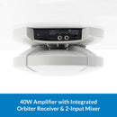 Cetacea Sound Astronaut CL Ceiling Speaker Soundfield System with Orbiter Wireless Microphone