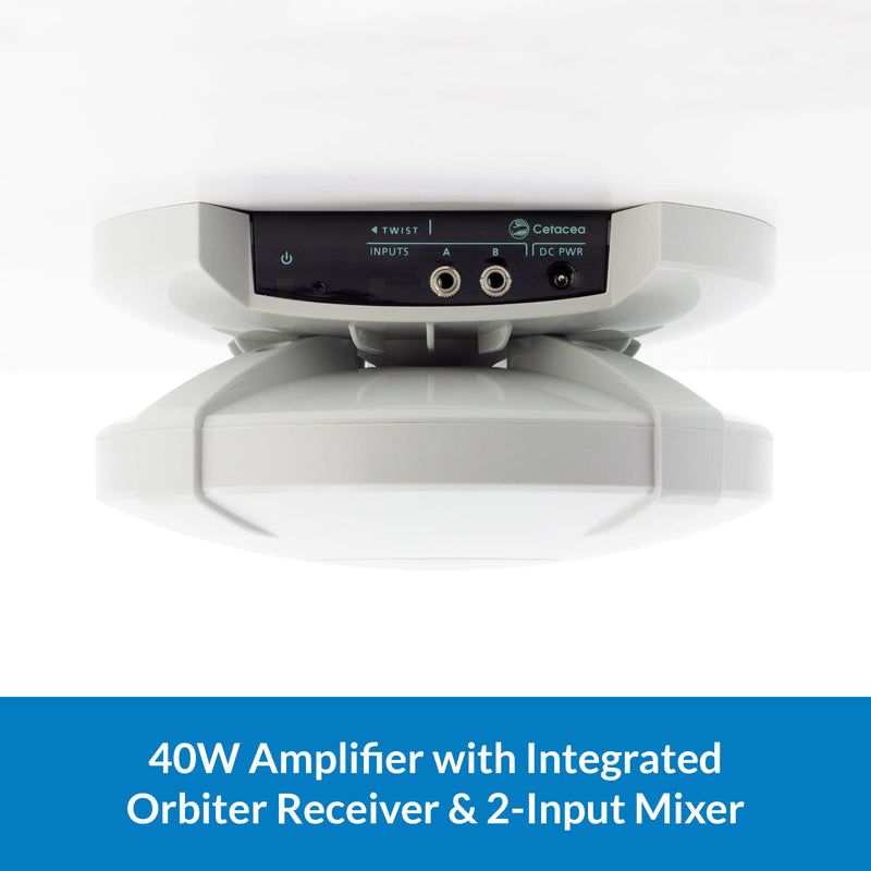 Cetacea Sound Astronaut CL Ceiling Speaker Soundfield System with Orbiter Wireless Microphone