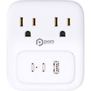 POM GEAR Dual AC / Dual USB-A&nbsp;with USB-C PD 18W Power Station