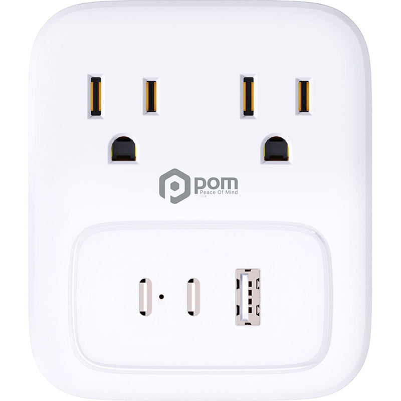 POM GEAR Dual AC / Dual USB-A&nbsp;with USB-C PD 18W Power Station