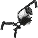 Kondor Blue Ultimate Cage Rig with Battery Plate for Canon EOS C400 (Gold Mount, Raven Black)