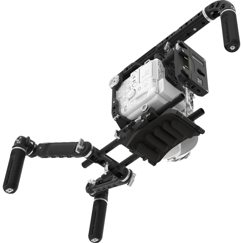 Kondor Blue Ultimate Cage Rig with Battery Plate for Canon EOS C400 (Gold Mount, Raven Black)