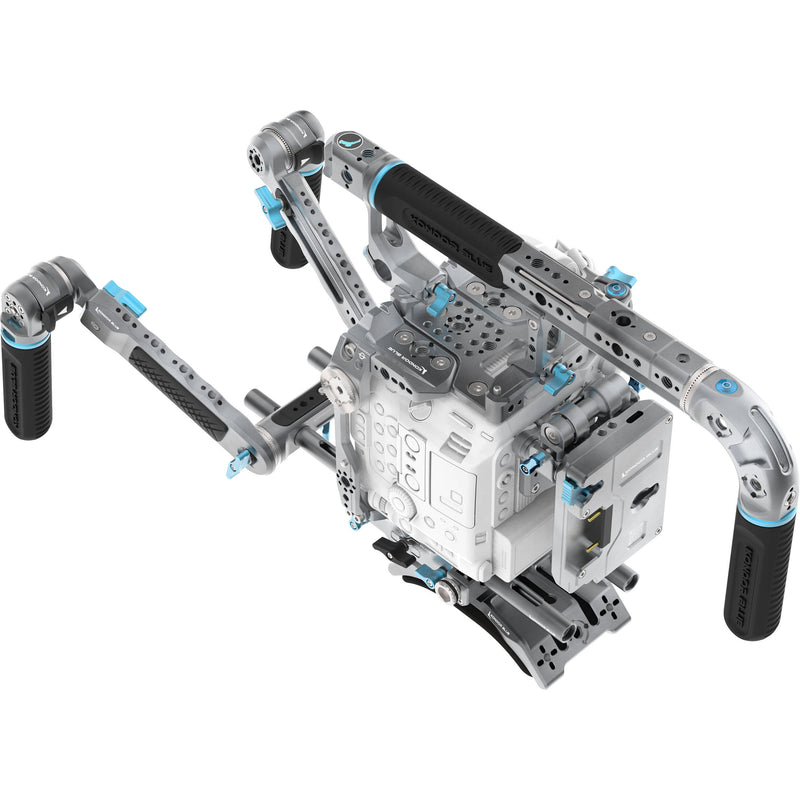 Kondor Blue Ultimate Cage Rig with Battery Plate for Canon EOS C400 (Gold Mount, Space Gray)