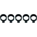 Radius Mic Bands (Black, 5-Pack)
