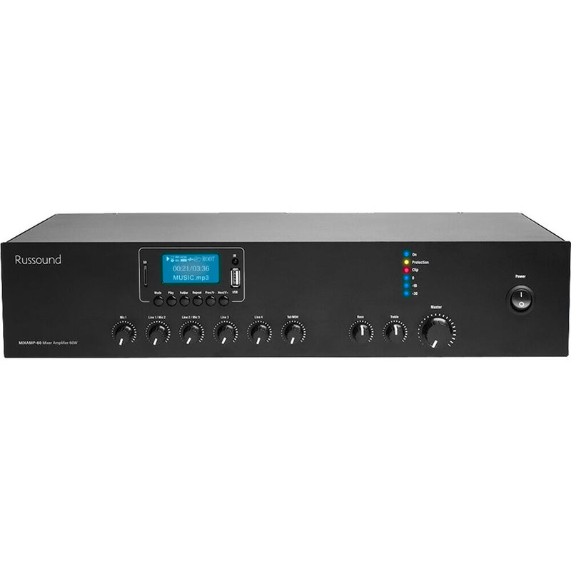 Russound MIXAMP-60 70V Mixer/Amplifier with Media Player