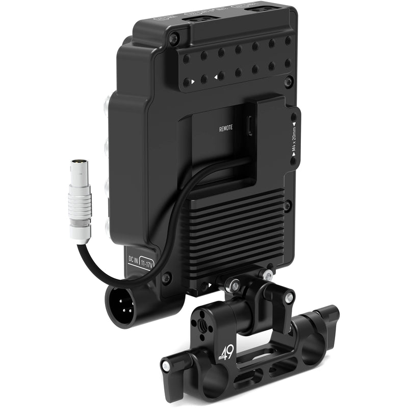 MID49 DB-9 Rod-Mounted Power Distribution Box for Blackmagic PYXIS (V-Mount)