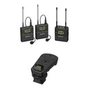 Sony UWP-D27 2-Person Camera-Mount Wireless Lavalier Microphone Kit with MI Shoe Adapter (UC25: 536 to 608 MHz)