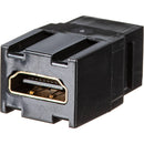 Simply45 HDMI Female to Female Keystone Coupler (Black, 10-Pack)