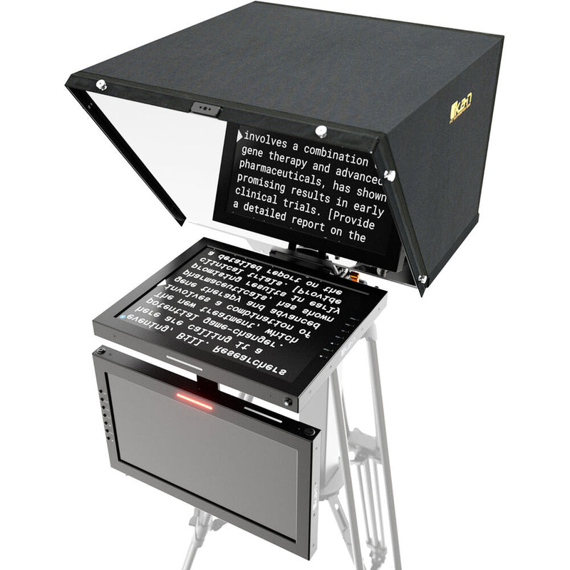 ikan Professional 15" SDI/HDMI PTZ Teleprompter with Widescreen Talent Monitor