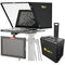 ikan Professional 15" SDI/HDMI PTZ Teleprompter Travel Kit with Widescreen Talent Monitor