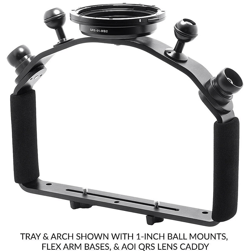 AOI Quick Release System 01 Mount Base for Backscatter Arch Plate and Ultralight Arm