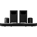 Nakamichi Shockwafe Wireless 11.2.6-Channel Dolby Atmos Soundbar System