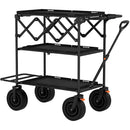 TARION Titanrig Foldable Production Cart (Base Model, Black)