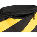 Impact Filled Saddle Sandbag (5 lb, Caution Striped)