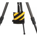 Impact Filled Saddle Sandbag (5 lb, Caution Striped)