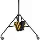 Impact Filled Saddle Sandbag (35 lb, Caution Striped)