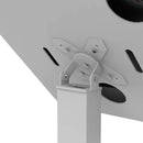 CTA Digital Premium Thin Profile Floor Stand with Security Enclosure (White)