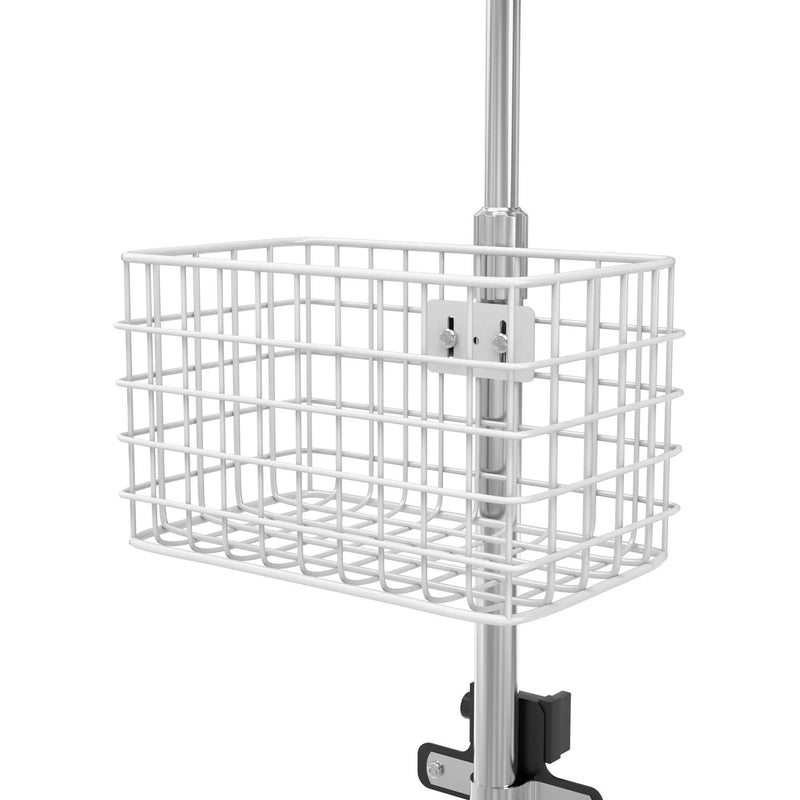 CTA Digital Rolling Stand with Articulating Arm and VESA Plate Monitor Mount