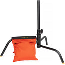 Impact Filled Saddle Sandbag (35 lb, Orange)