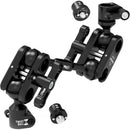 MID49 TWIST Ball 3" Monitor Arm with 1/4"-20 and 3/8"-16 Spuds