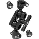 MID49 TWIST Ball Monitor Mount with 1/4"-20 Spuds