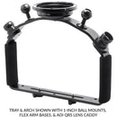 Flip Filters Wide Double Handle Tray & Arch Package for Compact Systems