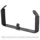 Flip Filters Wide Double Handle Tray & Arch Package for Compact Systems with GoPro Tripod Mount