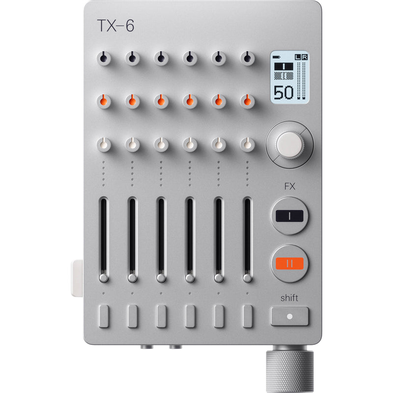 teenage engineering TX-6 Ultraportable Pro Mixer, Audio Interface, and Recorder (Black)