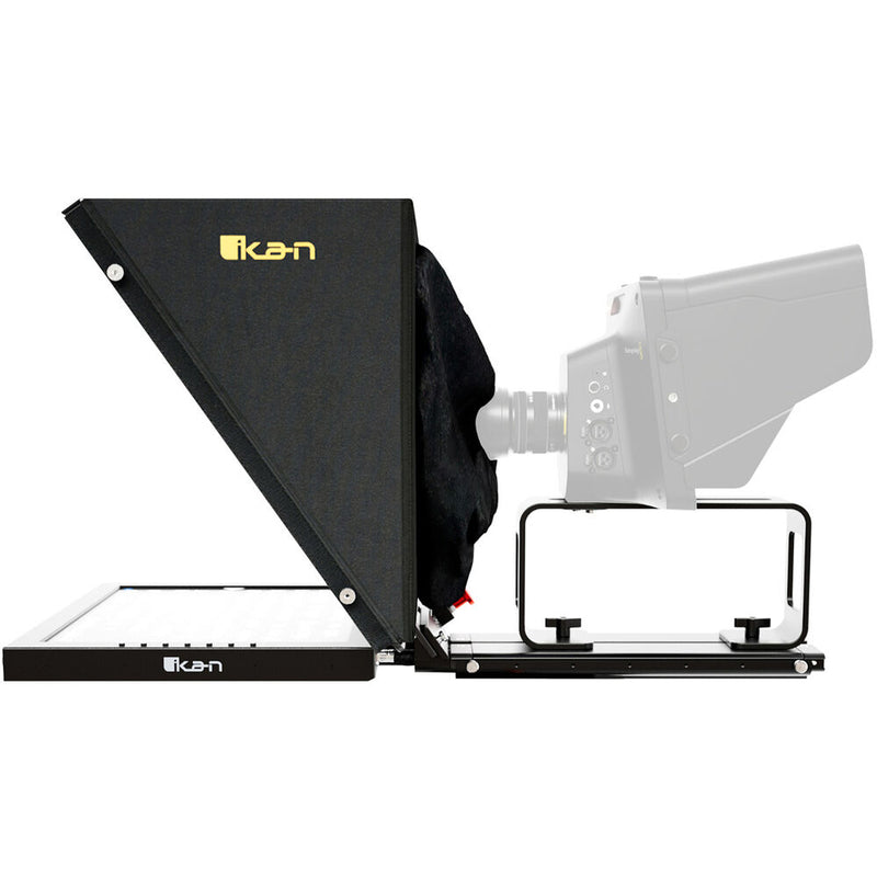 ikan PT4700S-V2-PEDESTAL Professional 17" SDI High-Bright Teleprompter, Pedestal & Dolly Turnkey