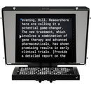ikan PT4700S-V2-PEDESTAL Professional 17" SDI High-Bright Teleprompter, Pedestal & Dolly Turnkey