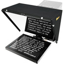 ikan PT4700S-V2-PEDESTAL Professional 17" SDI High-Bright Teleprompter, Pedestal & Dolly Turnkey