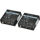 ALTRONIX EoC or Long Range Ethernet Single Port Adapter Kit, 100Mbps, Passes PoE/PoE+