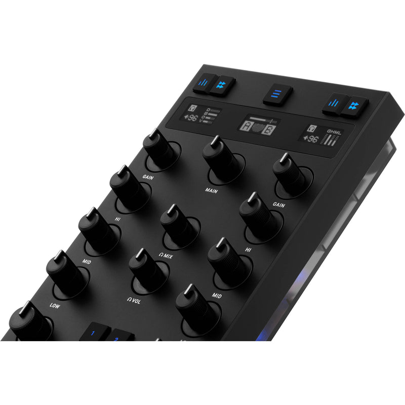 Native Instruments Traktor Z1 MK2 Ultracompact DJ Mixer Controller with Traktor Pro 4