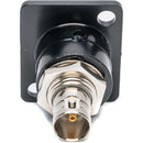 My Custom Shop Recessed Panel Mount 75-Ohm BNC Barrel