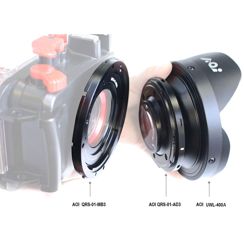 AOI Quick Release System 01 Mount Base for M52 Threaded Flat Ports