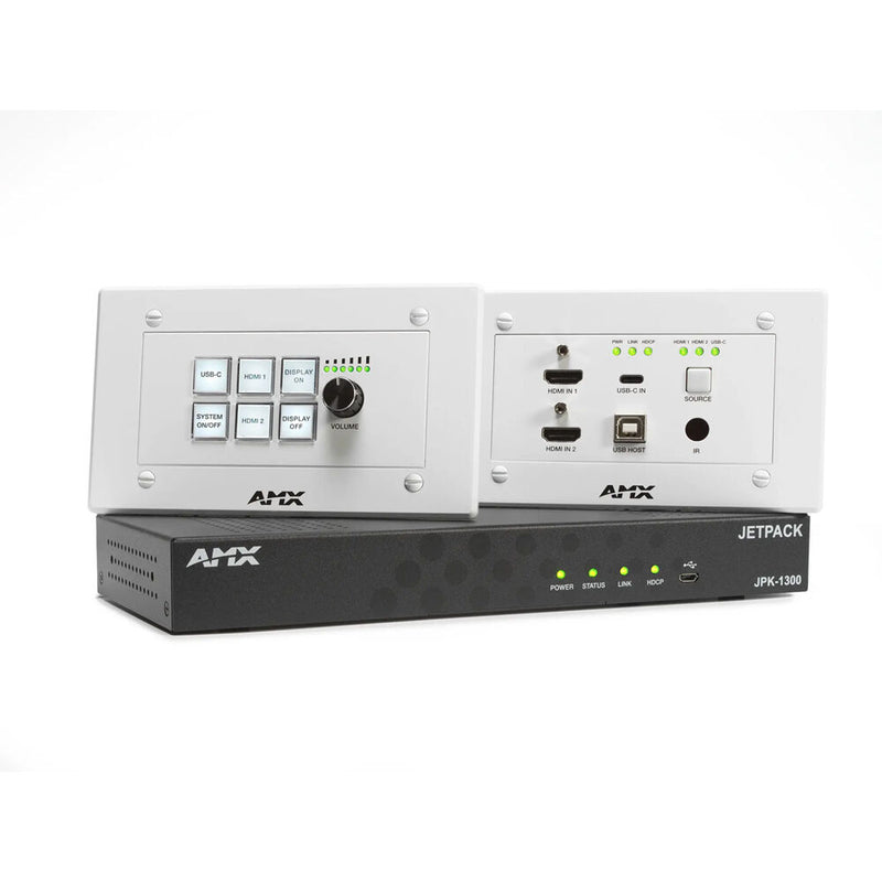 AMX Jetpack 3x1 4K60 Transmitter, Receiver & Controller Kit (EU/UK)