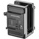 Wooden Camera Dual Battery Plate Cradle for Bolt 6/4K LT Transmitter (B-Mount, 14/26V)
