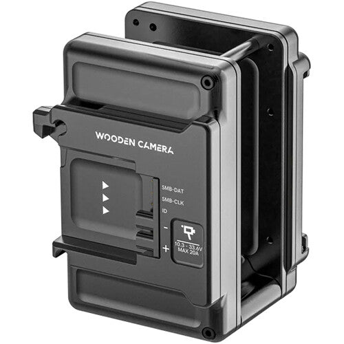 Wooden Camera Dual Battery Plate Cradle for Bolt 6/4K LT Transmitter (B-Mount, 14/26V)