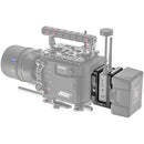 Wooden Camera Dual Battery Plate Cradle for Bolt 6/4K LT Transmitter (B-Mount, 14/26V)