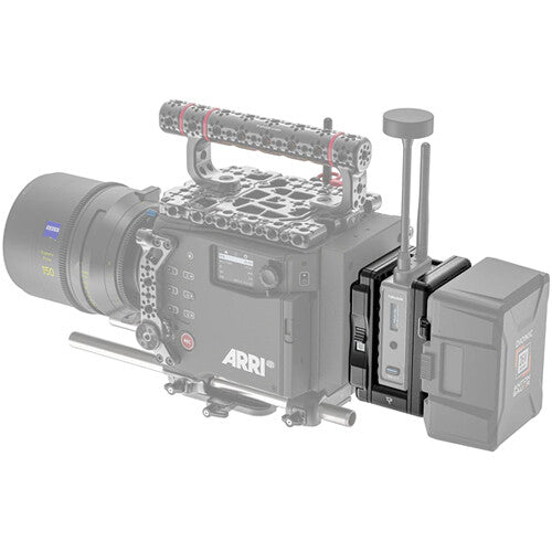 Wooden Camera Dual Battery Plate Cradle for Bolt 6/4K LT Transmitter (B-Mount, 14/26V)