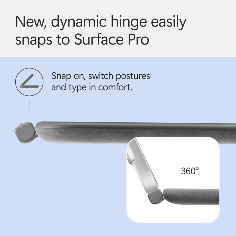 Microsoft 12" Surface Pro Keyboard Cover (Slate)