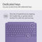 Microsoft 12" Surface Pro Keyboard Cover with Slim Pen 2 (Violet)