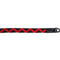 Artisan & Artist Sasanami Silk Strap (Black/Red, 47.2")