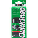 FUJIFILM QuickSnap Flash 400 One-Time-Use Disposable Camera (27 Exposures)
