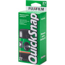 FUJIFILM QuickSnap Flash 400 One-Time-Use Disposable Camera (27 Exposures)