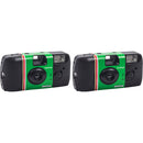 FUJIFILM QuickSnap Flash 400 One-Time-Use Disposable Camera (27 Exposures, 2-Pack)