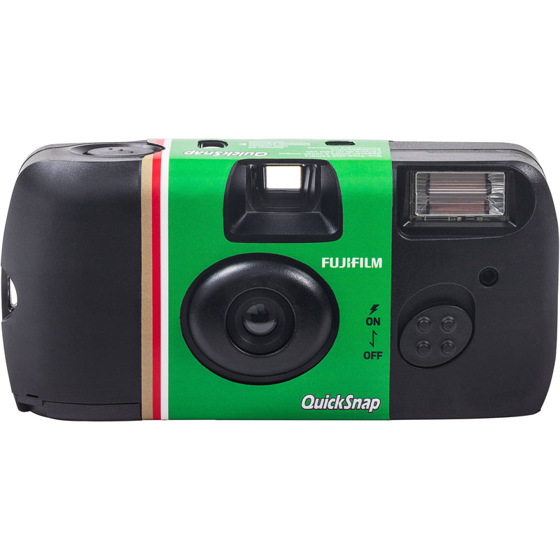 FUJIFILM QuickSnap Flash 400 One-Time-Use Disposable Camera (27 Exposures, 2-Pack)