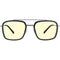 GUNNAR Barron Tinted Glasses (Silver Frame, Amber Lens)